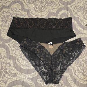Elegant Black Lace Women's Intimates